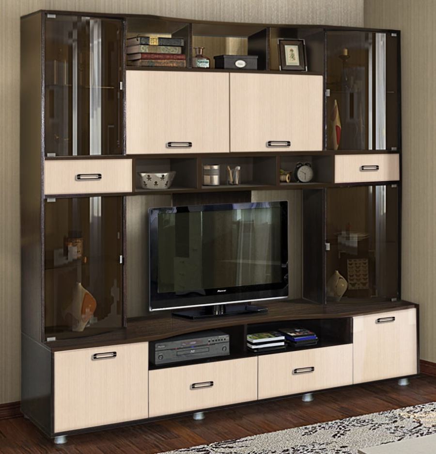 Фото Гостиная Аллегро вар.№4 ЛДСП в Судаке по цене 21 710 ₽ от производителя Диал, код товара 2000001547113, 2000001547120 шт Фото Гостиная Аллегро вар.№4 ЛДСП от производителя Диал в Судаке по цене 21 710 ₽