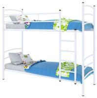 Фото mebel-dlya-khostelov кровать двухъярусная милана duo (см 80х190) трубка металл производитель Милсон