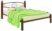 Кровать двуспальная Каролина Lux (СМ 160х190) трубка металл в интернет магазине Планета Комфорта Фото derevyannye-krovati кровать двуспальная каролина lux (см 160х190) трубка металл производитель Милсон