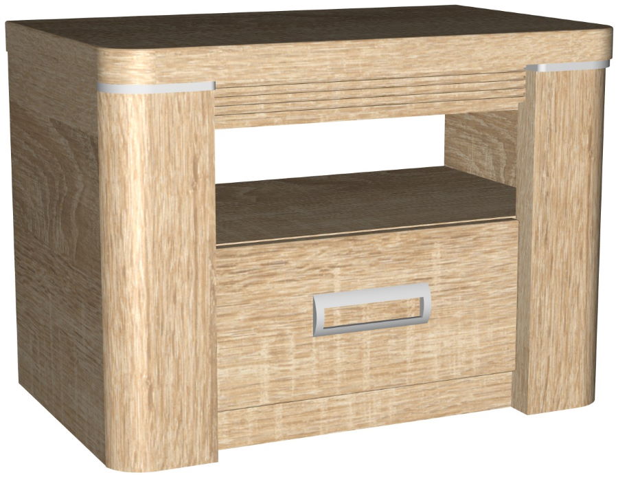 Фото Тумба прикроватная Магнолия от производителя СБК в Судаке по цене 6&nbsp;040 ₽