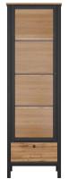 Шкаф Loft REG1W1S (дуб вотан, дуб вотан-черный (Black Red White (БРВ)) ) в Судаке от производителя в интернет магазине Планета Комфорта Шкаф Loft REG1W1S (дуб вотан, дуб вотан-черный (Black Red White (БРВ)) ) в Судаке от производителя