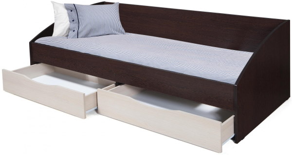 Фото Кровать односпальная Фея-3 (симметричная) (СМ 90х200) с основанием в Судаке по цене 14 030 ₽ от производителя Олмеко, код товара 2000002396994, 2000002397014, 2000002397021, 2000002397038 шт Фото Кровать односпальная Фея-3 (симметричная) (СМ 90х200) с основанием от производителя Олмеко в Судаке по цене 14 030 ₽