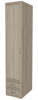 Шкаф Карина ШК-1022 (45) однодверный (гикори джексон светлый, гикори джексон светлый,(Лером))