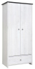 Фото Шкаф Порто SZF2D1S (89) двухдверный от производителя Black Red White (БРВ) в Судаке по цене 20&nbsp;080 ₽
