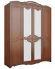 Фото Шкаф Лотос лакированный ШР-4 (178) четырехдверный от производителя Браво-мебель в Судаке по цене 55&nbsp;190 ₽