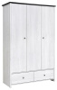 Фото Шкаф Порто SZF3D2S (129) трехдверный от производителя Black Red White (БРВ) в Судаке по цене 30&nbsp;340 ₽