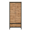 Фото Шкаф Loft SZF2D1S (62) двухдверный от производителя Black Red White (БРВ) в Судаке по цене 26&nbsp;620 ₽