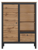 Фото Шкаф Loft REG1D1S/90 от производителя Black Red White (БРВ) в Судаке по цене 16&nbsp;360 ₽