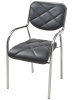 Фото Стул для посетителя Боско (хром) от производителя Фабрикант в Судаке по цене 9&nbsp;070 ₽