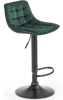 Стул барный Halmar H-95 ( Обивка стула:ткань, порошковое покрытие, темно-зеленый  (Halmar ) )