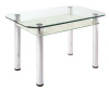 Фото Стол обеденный 3.4 с полкой  от производителя Мебель из стекла в Судаке по цене 8&nbsp;940 ₽