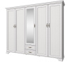 Фото Шкаф 5DG2SZ Тиффани (Tiffany) (259) пятидверный от производителя Анрэкс в Судаке по цене 108&nbsp;200 ₽